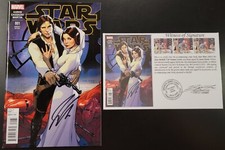 Star Wars (2015) #1 Variante Sara Pichelli FIRMADO Jason Aaron Notarizado WOS