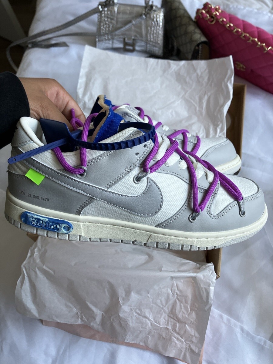 NIKE DUNK LOW OFF WHITE LOT 47 | eBay
