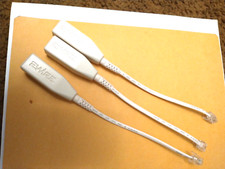 3 DSL Splitter Filters, 2 Way Phone Line Splitter for Telephone with SHIPPING