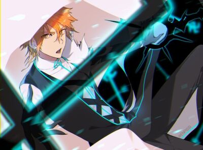 Anime kurosaki ichigo blut vene enpissi Stitched Gaming Mat Desk