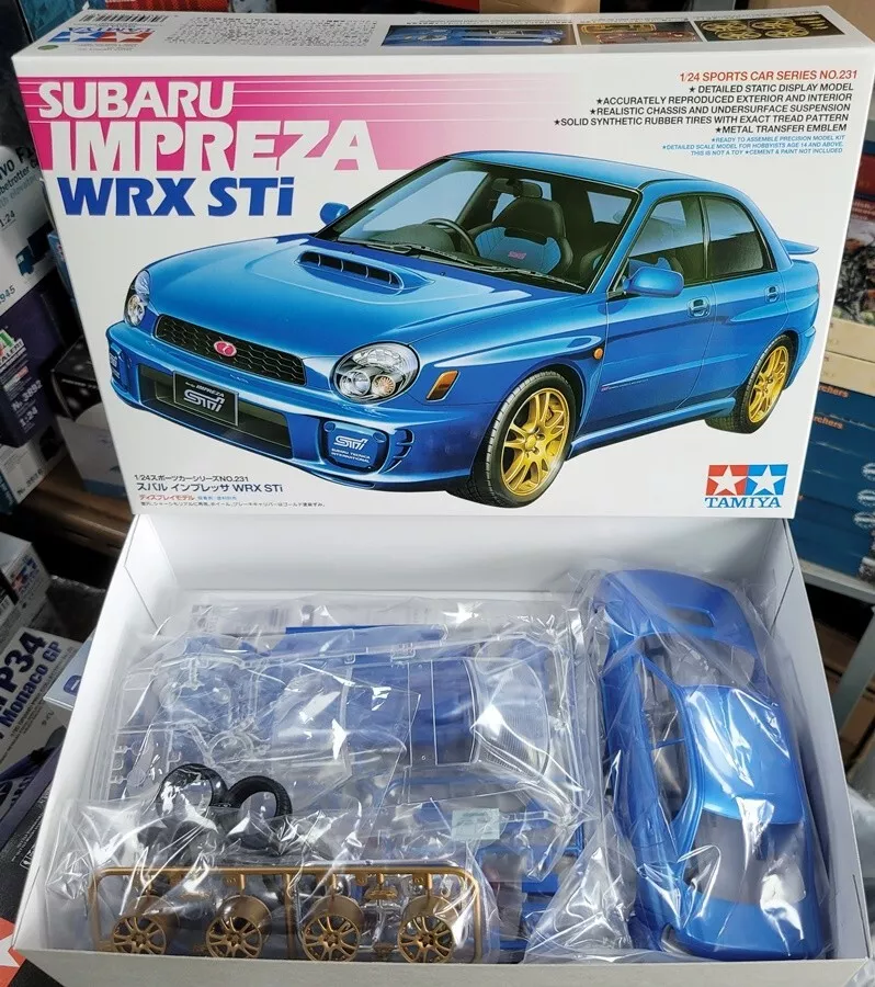 Subaru Impreza WRX STi Tamiya 1/24 plastic model kit 24231
