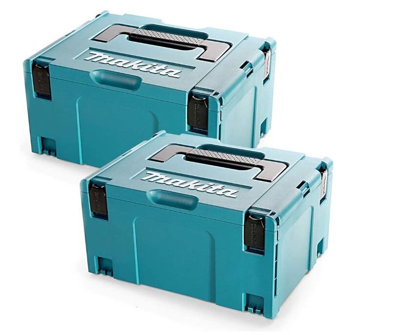 Makita MAKPAC Type 3 Carry Case Storage Solution - 2 Cases - 821551-8