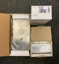 VIDEX Audio Intercom Vandal Resistant Stainless Steel Flush Kit Panel Handset 