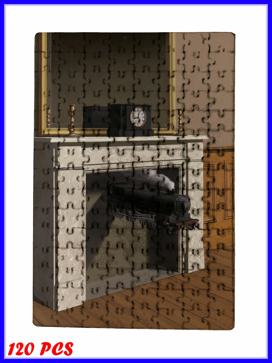 Masterpiece Time Transfixed Magritte Time Transfixed