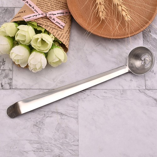 Stainless Steel Olive Spoon With Drain Hole Jam Slotted Spoon Jar Serving Too ZS - Bild 7 von 10