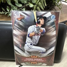 2019 Bowman Chrome 2018 Arizona Fall League Fall-Stars Andres Gimenez #AFL-AG