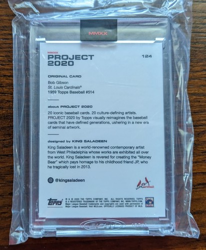 TOPPS PROJECT 2020 Assorted Players w/ original box *Print Runs in description - Picture 49 of 161