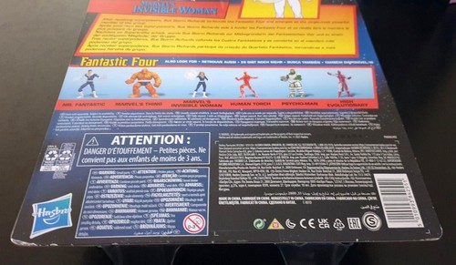 Marvel Legends Retro Fantastic Four Series Invisible Woman Carded Action Figure - Picture 8 of 10