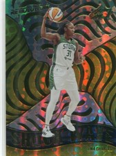 2022 Panini Revolution WNBA TINA CHARLES SHOCKWAVE #18 PARALLEL ATLANTA DREAM