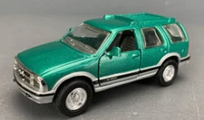 1:43 Road Champs Diecast 1995 Chevy Blazer Green D1233