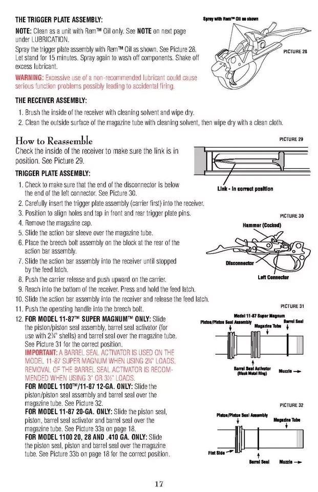 🔥 (6 упаковок) уплотнительное кольцо для газового ствола Remington 12 калибра графит 1100 1187 11-87 - Изображение 4 из 4