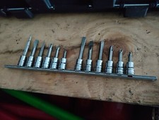 Snapon Bit Socket Set 12pc phillips & slotted