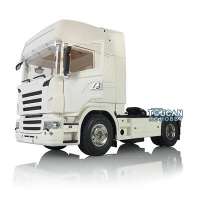 Toucanrc R730 KIT 1/14 RC Tractor Truck DIY Model Cabin Motor Side Ski