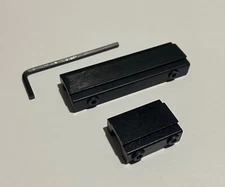 Feinwerkbau FWB +8,5mm Riser block High Base Set New #1752.915.2