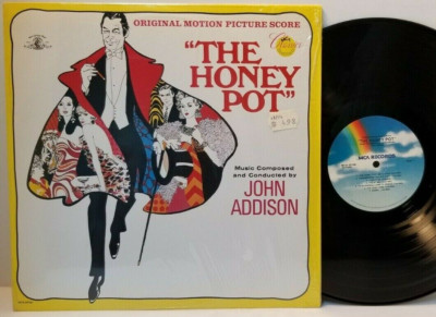John Addison THE HONEY POT Film Soundtrack Score LP in SHRINK - Tested EX *R4