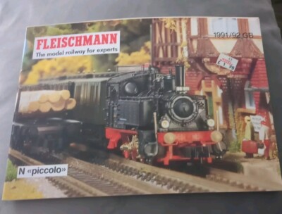 Fleischmann Catalog Scale Ho/ N Train  Auto Rally 1991 - 92 Model Train Magazine