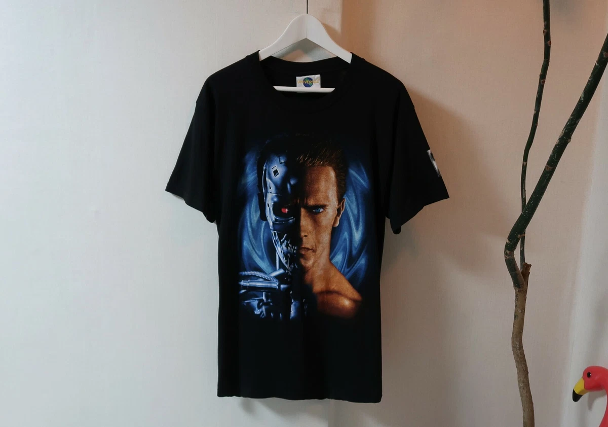 VTG 90s Terminator 2 vintage Universal studio Movie Shirt M size