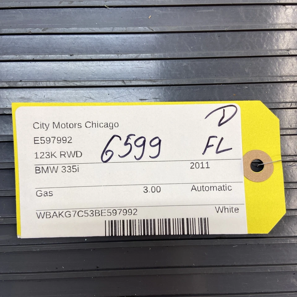 BMW 335i E92 LCI 2009-2013 forro de guardabarros delantero izquierdo OEM *NOTA* Foto 2 de 4