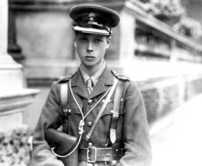 Edward the Prince of Wales in uniform in 1915 Historic Old Photo