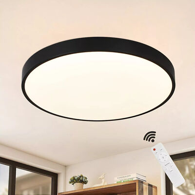 LED Deckenleuchte 30W 26cm Moderne Deckenlampe CCT/mit FB Wohnzimmer Esszimmer
