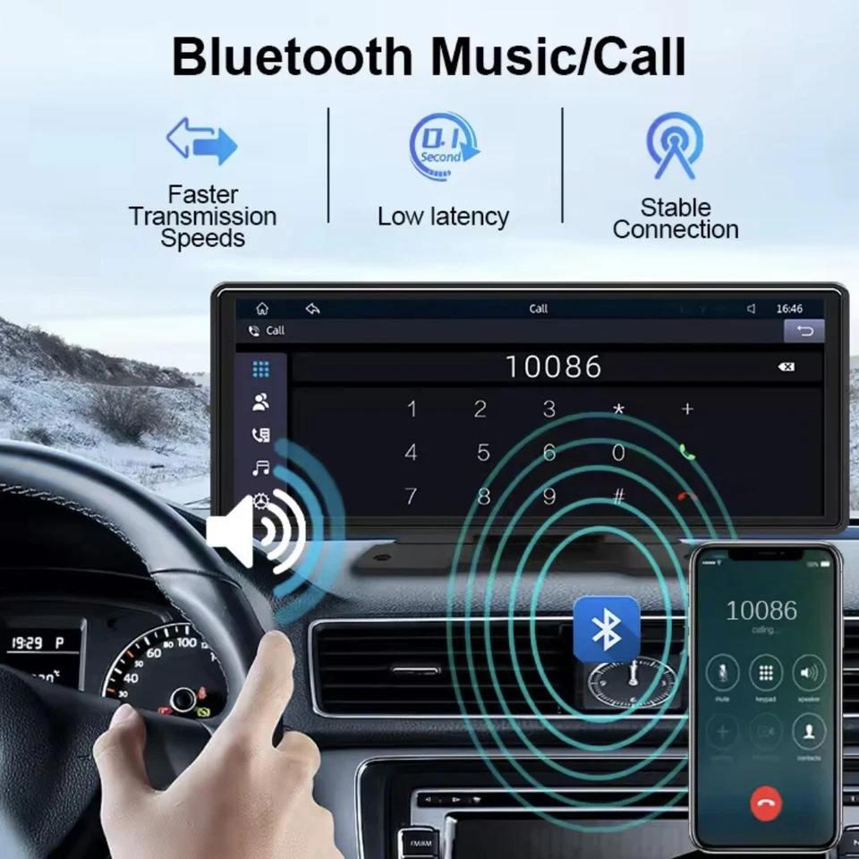 Schermo Multimediale per Auto da 10,26” Universale - Immagine 4 di 4