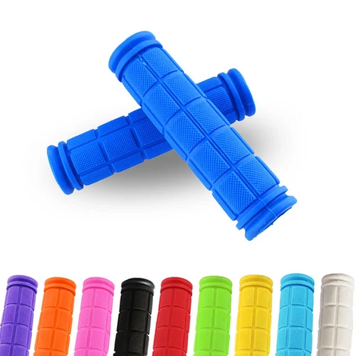 Mountain Bike Bicycle Cycling Handlebar Anti-Slip Rubber Hand Grips 10Color❥ - Picture 11 of 33