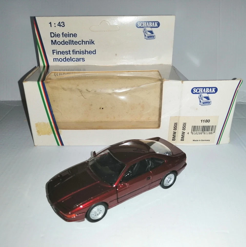 BMW 850i ref.1180 SCHABAK SCALA 1/43 - Immagine 2 di 4