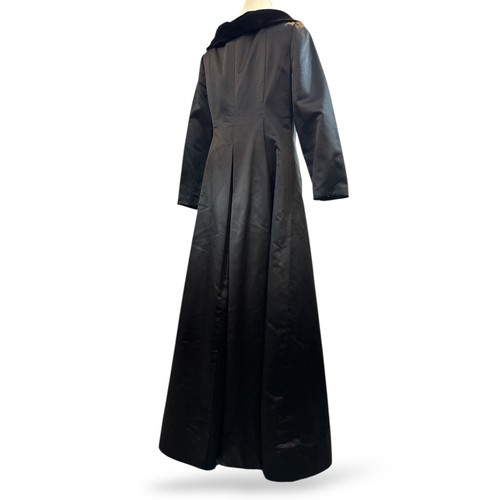 Fiandaca Evening Dress Coat Silk Velvet Vintage Opera Theater Long Rare EUC - Picture 4 of 10