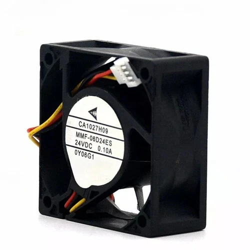 Mitsubishi CA1027H09 MMF-06D24ES-FC4 60x25mm Lüfter E540-2.2/3.7/5.5K 24V 521-1 - Bild 3 von 3