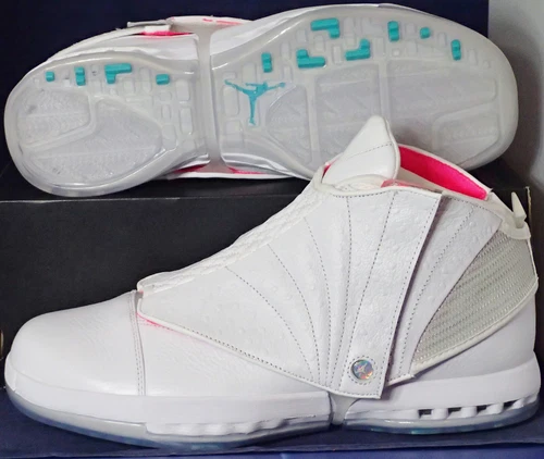 2016 Nike Air Jordan 16 XVI Retro Solefly Art Basel 53/1500 SZ 12 ( 854256-119 )