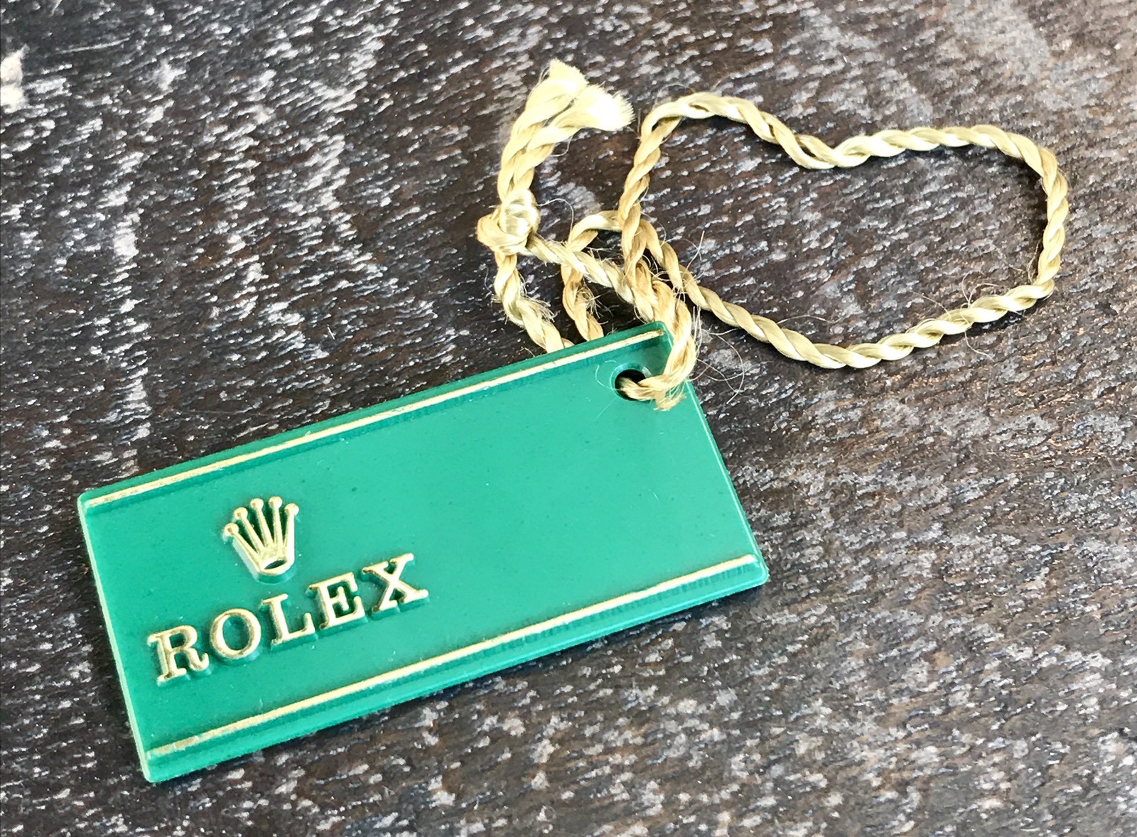 ROLEX Vintage Tag Hangtag Daytona Explorer Submariner Sea-Dweller Milgauss GMT