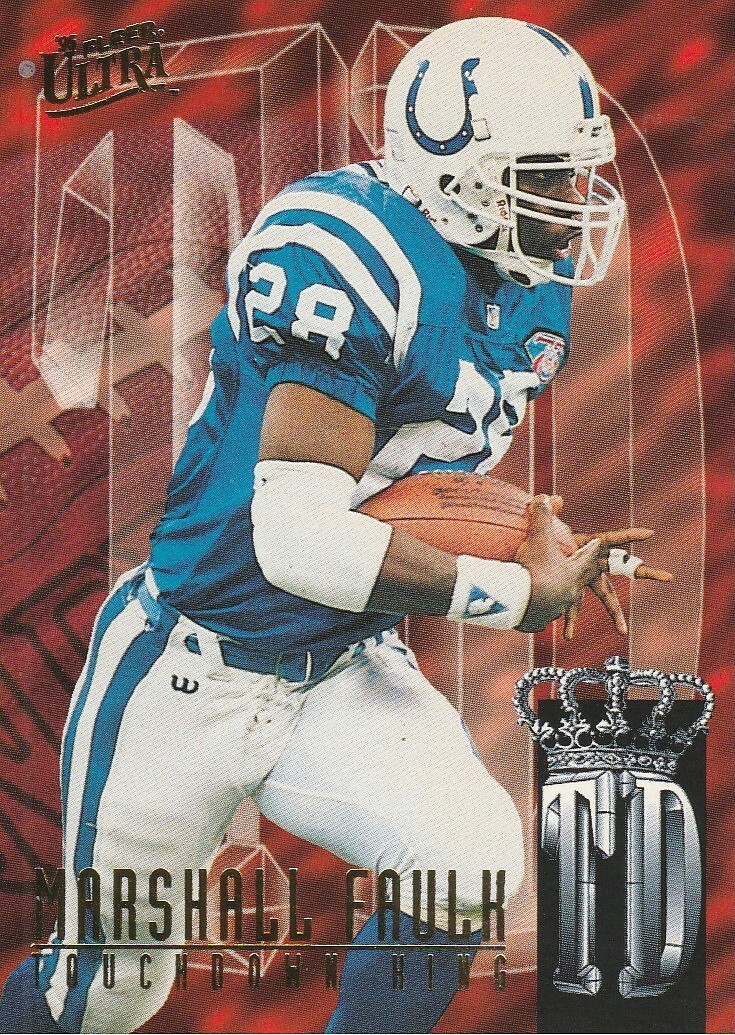 1995 Ultra Touchdown Kings #1 Marshall Faulk