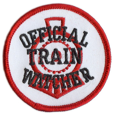 Patch - OFFICIAL TRAIN WATCHER #22214 - NEU 