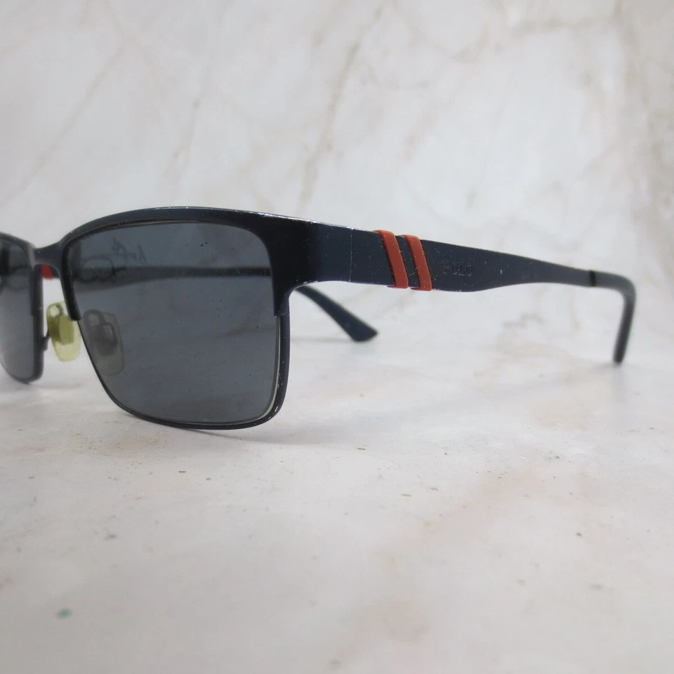 Ralph Lauren Sunglasses Frame PH1147-9119 Men's Black Half Rim Square 54-16-145 - Image 2 of 4
