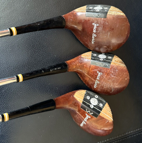 Vintage MacGregor Jack Burke Celebrity Vintage 2 3 & 4 Persimmon Woods