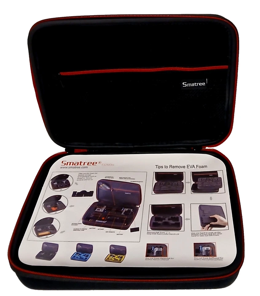 Smatree SmaCase G260SL Carrying Case Compatible for GoPro Hero 10/9/87/6/5/4/3.. - Image 2 of 4