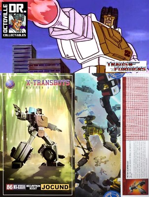X-Transbots MX-33 Jocund / Masterpiece Scaled Groove Brandneu