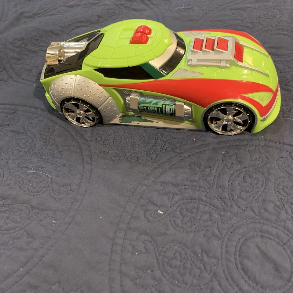 Teenage Mutant Ninja Turtles Shell Up Race Car 10” 2016 Toy State Working - Image 3 of 3