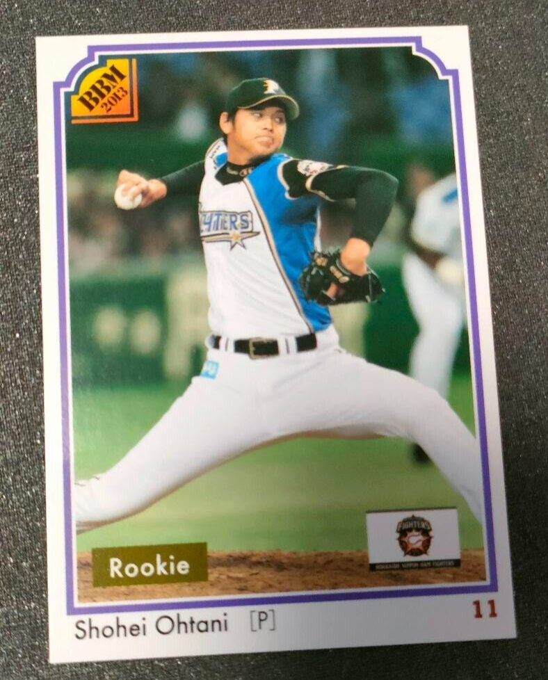 シ*ン様 BBM 2013 ROOKIE EDITION 2枚セット 日本ハム Shohei Ohtani 2013 Rookie Baseball Promotion Card BBM CLASSIC