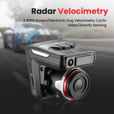 3 in 1 X7 Car DVR Dashcam Radar Detector 1080P HD Dashboard Camera Anti Radar