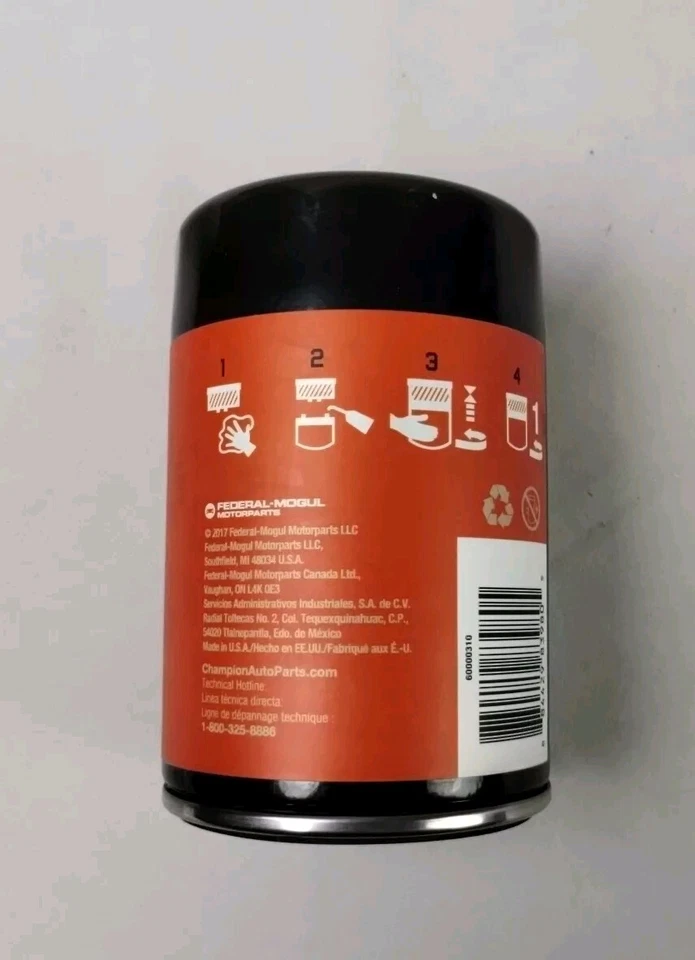 FILTRO DE ACEITE CHAMPION COS3980 NOS Foto 4 de 4