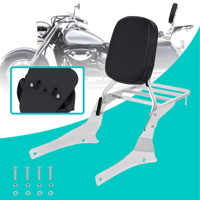 Sissy Bar+Gepäckträger Rückenlehne Fit Für Suzuki Intruder VL800 Vl400 01-11 C50