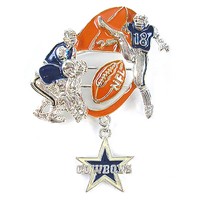 Nfl Football Dallas Cowboys Nfc Silver Charm Pin on sale Nfl Football Dallas Cowboys Nfc Silver Charm Pin on sale