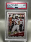 2017 Classics Rookies Red Back /299 Patrick Mahomes II #274 PSA 9 MINT Rookie RC