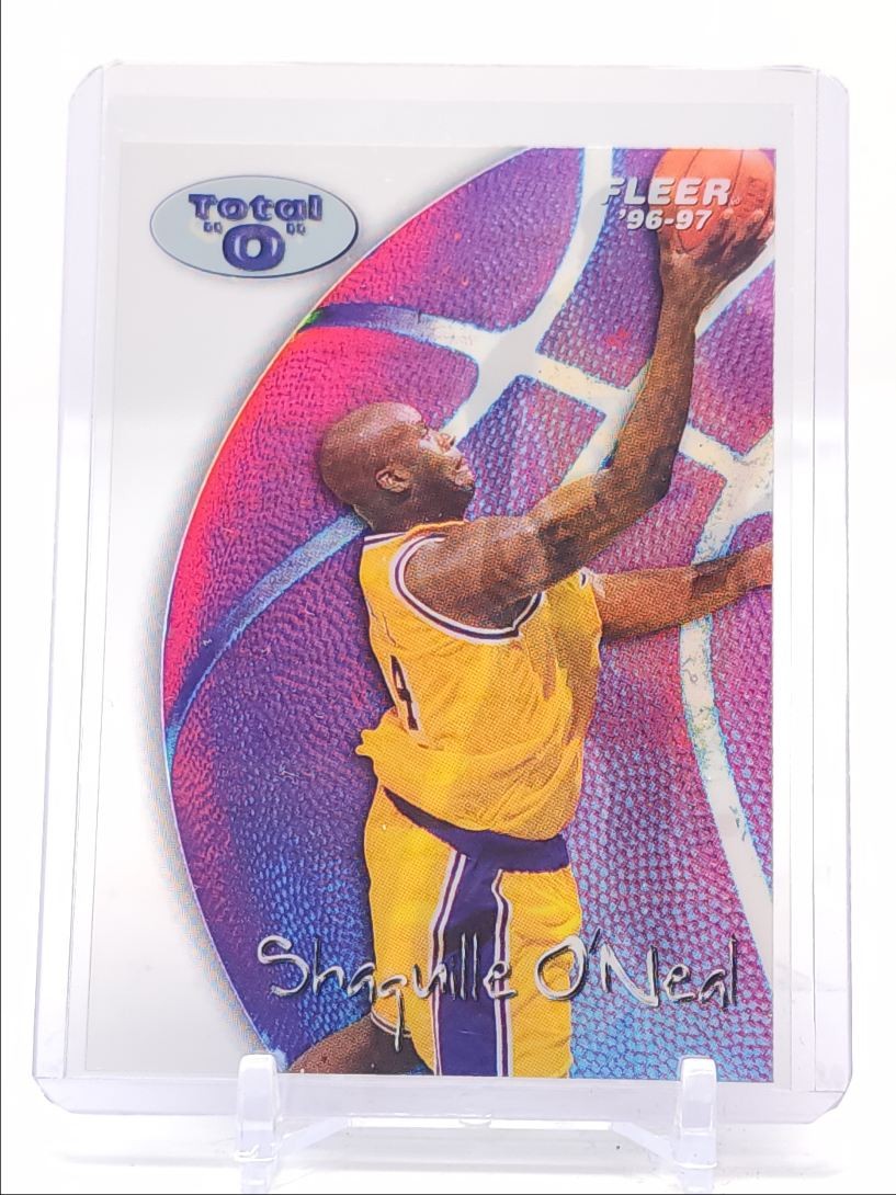 SHAQUILLE O'NEAL 1996-97 FLEER TOTAL O BASKETBALL LAKERS Q3562