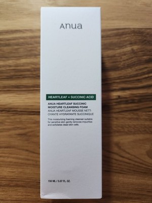 ANUA - Heartleaf + Succinic Acid - Moisture Cleansing Foam Neu OVP 150ml