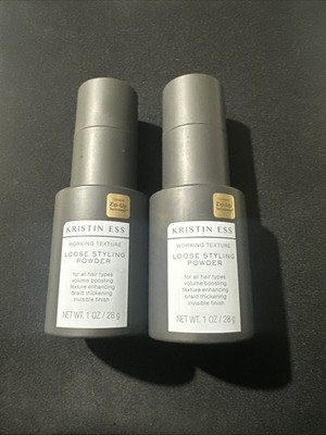 Kristin ESS Working Texture Loose Hair Styling Volume Powder 1 oz Lot of 2 
