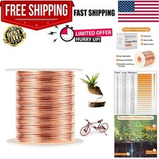 127ft of Bendable 16 Gauge Copper Wire - Ideal for Jewelry, Crafts  Decoration
