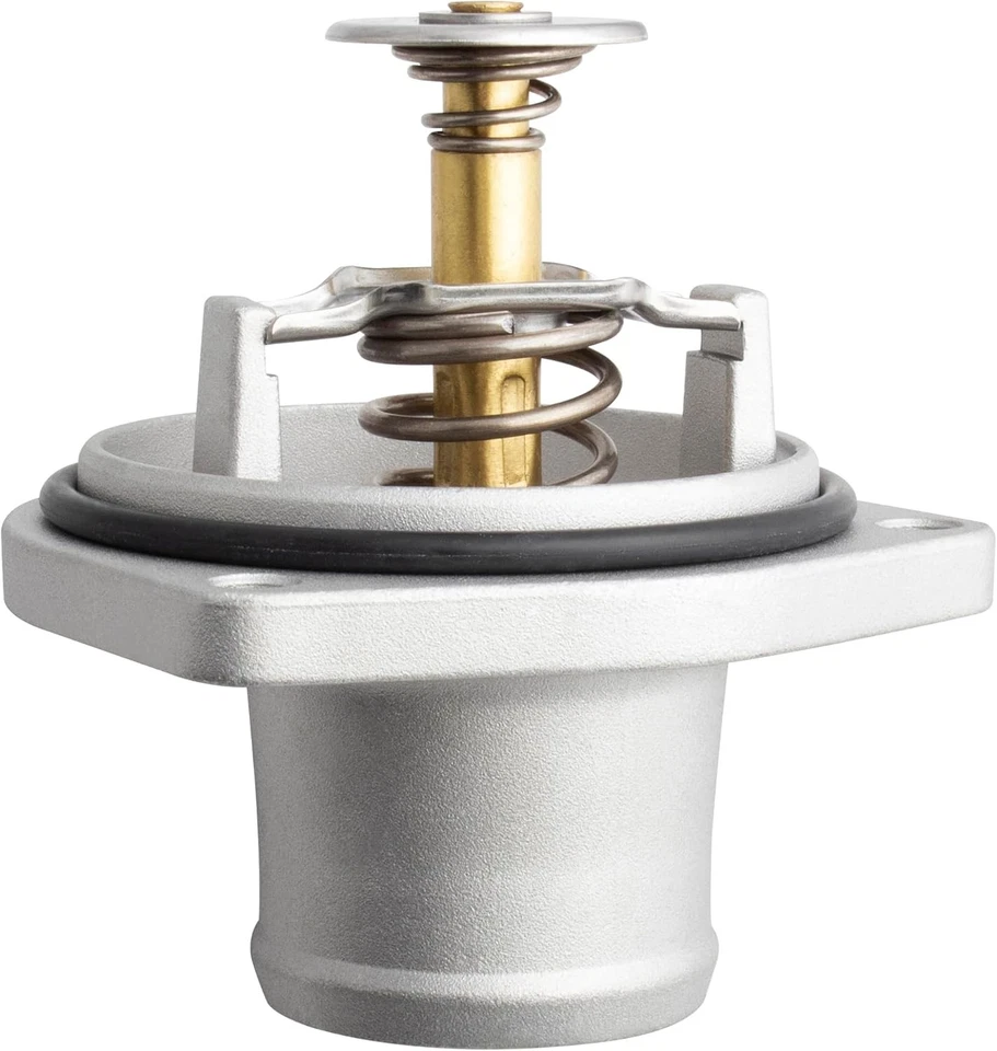 Conjunto de carcasa de termostato de refrigerante de motor para Mercedes-Benz 400E 500SEL CL500 Foto 2 de 4