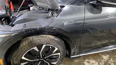Used Front Left Fender fits: 2023 Kia Ev6 Front Left Grade A